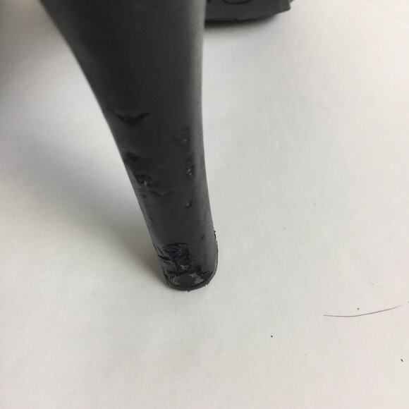 Jessica Simpson Ankle Boots Black Classic Leather Booties - Picture 7 of 10